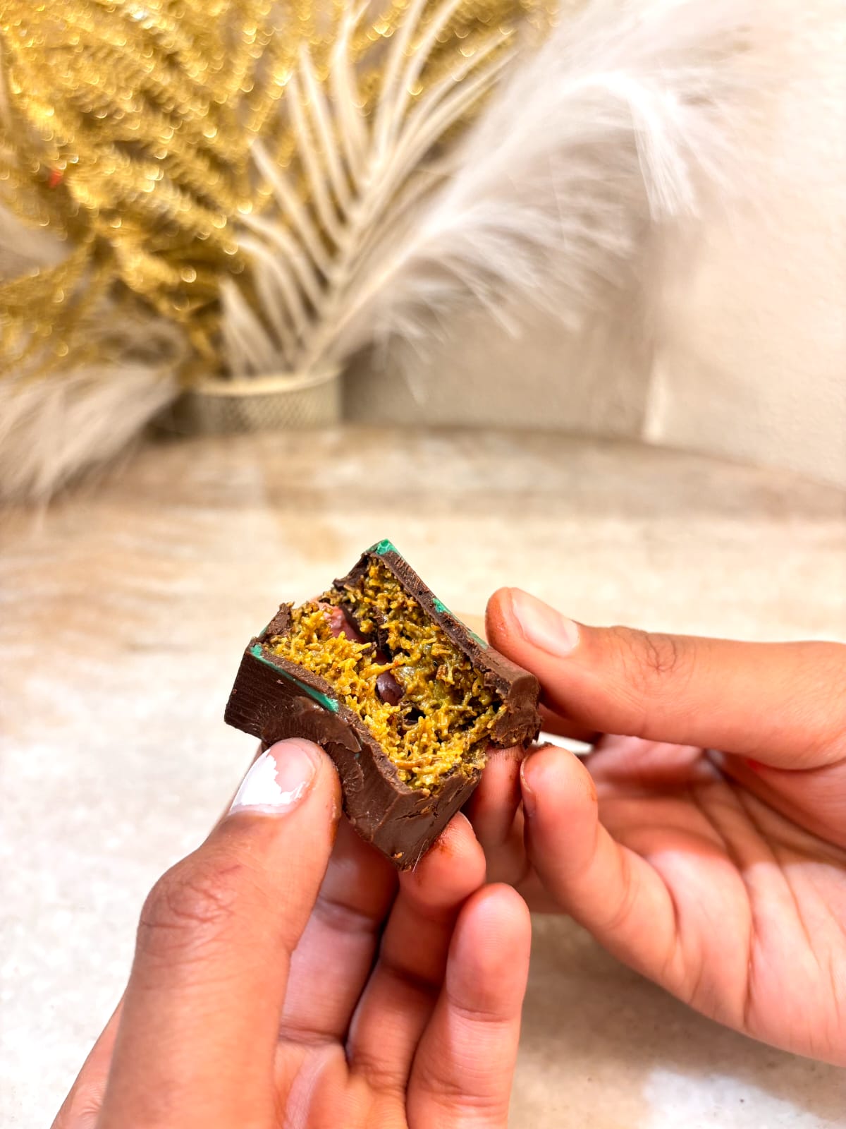 Pistachio Kunafa Bite