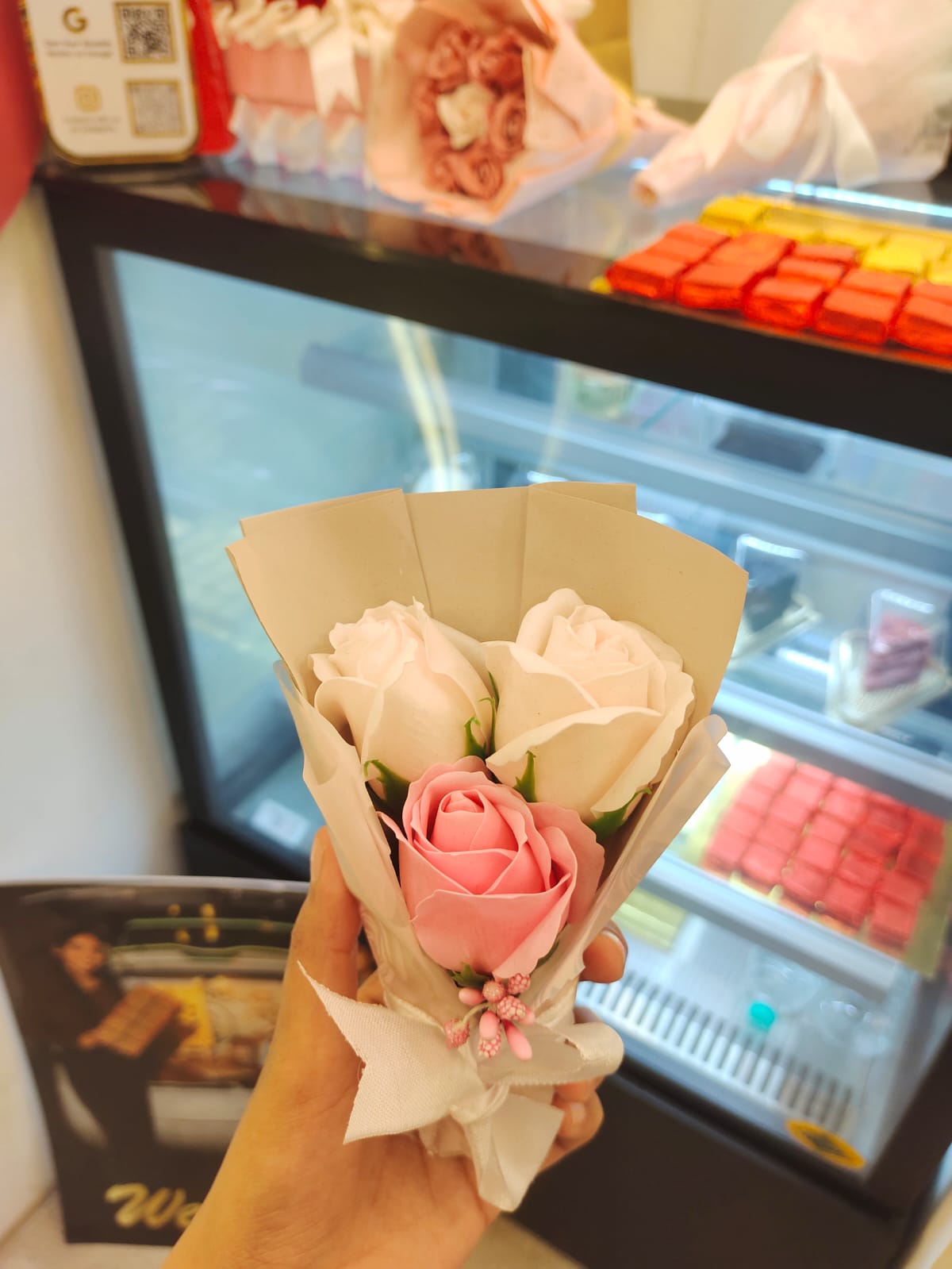 3 Artificial Rose Bouquet